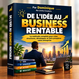 DE L’IDÉE AU BUSINESS RENTABLE — La méthode complète pour créer et développer votre entreprise