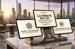 COURS VIDEOS ET GUIDE PRATIQUE LA TRINITÉ DE L'IA : Dompter ChatGPT, Gemini & Claude