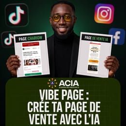 VIBE PAGE : Créer des pages de vente Pro qui vendent — en 2h avec l'IA — sans coder, sans Système.io
