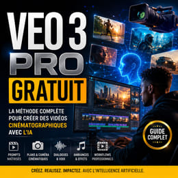 MAÎTRISE VEO 3 : LE GUIDE COMPLET POUR CRÉER DES VIDÉOS AVEC L’IA