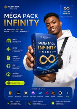 MÉGA PACK INFINITY : BEATS, LOOPS, SAMPLES, MIDI & SOUNDKITS (15 GIGAS)