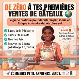 DE ZÉRO À TES PREMIÈRES VENTES DE GÂTEAUX