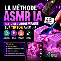 Formation TikTok IA : Créez des vidéos d'histoires ASMR virales de A à Z