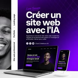 LIVE SESSION CREATION DE SITES WEB AVEC L'IA