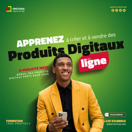 Créer et vendre des produits digitaux & Publicité Meta
