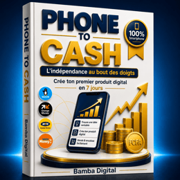 PHONE TO CASH — L'indépendance au bout des doigts : Crée ton premier produit digital en 7 jours