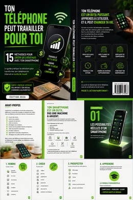 📱 TON TÉLÉPHONE PEUT TRAVAILLER POUR TOI