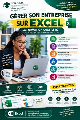 MAÎTRISEZ EXCEL, PILOTEZ VOTRE ENTREPRISE AVEC CONFIANCE !