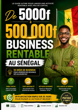 50 Business Rentables et Faciles à Lancer au Sénégal Même Sans Expérience