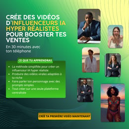 Tes vidéos IA qui vendent pendant que tu dors.