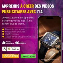 Apprends à créer des vidéos publicitaires avec l'IA