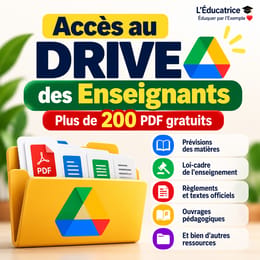 Accès au Drive - Enseignants 🎓