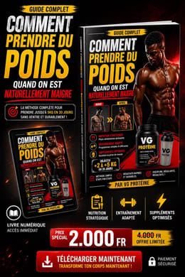 Comment prendre du poids quand on est naturellement maigre ?
