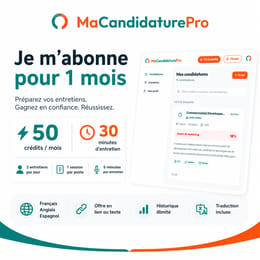 Je m'abonne pour 1 mois