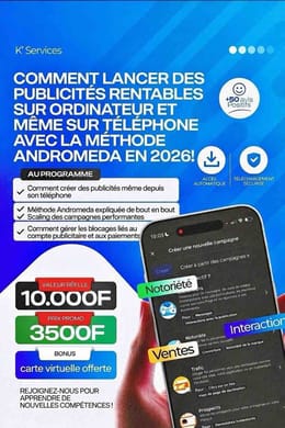 Maitriser la publicité Facebook même sur téléphone en 2026 avec ANDROMEDA