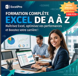 FORMATION EXCEL A à Z : Guide pratique