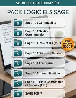 PACK LOGICIELS SAGE ( ces 8 logiciels & Formation  vidéo complète  )