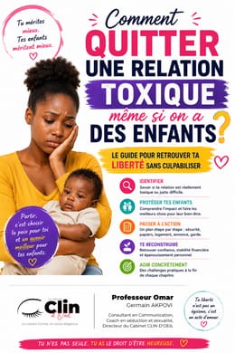 Comment quitter une relation toxique même si on a des enfants ?