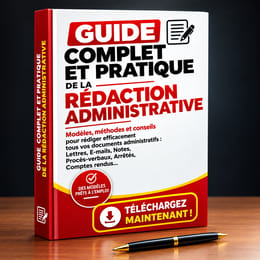 TÉLÉCHARGER LE GUIDE COMPLET ET PRATIQUE DE LA RÉDACTION DES DIFFÉRENTES LETTRES ADMINISTRATIVES !