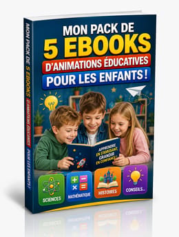 Mon Pack de 5 E-Books Éducatifs pour les Enfants