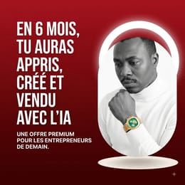 6 MOIS D’ACCOMPAGNEMENT INTENSIF EN CREATION IA