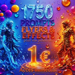 1750 PROMPTS FLYERS & EFFECTS POUR VOS PRESENTATIONS DE PRODUITS