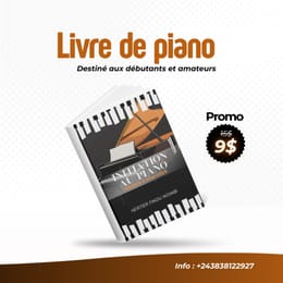 Livre Pdf : INITIATION AU PIANO ( Théorie et pratique )