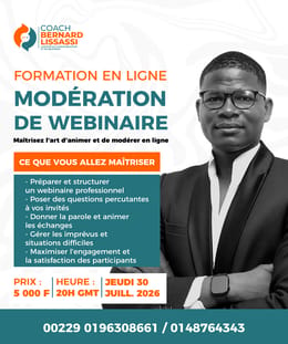 Devenez un Modérateur de Webinaire Performant