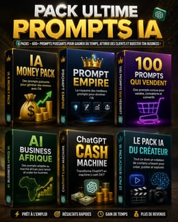 Boost ta Créativité Business: Master AI with Le Pack IA du Créateur video et prompt vendeur