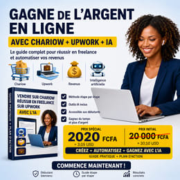 GUIDE COMPLET: VENDRE SUR CHARIOW & RÉUSSIR SUR UPWORK AVEC L’IA
