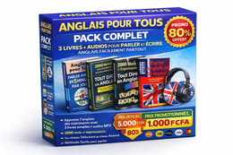 Anglais Pour Tous – Pack Complet (3 Livres + Audios pour Parler Anglais Facilement)