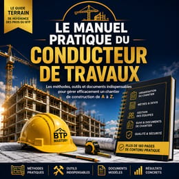LE MANUEL PRATIQUE DU CONDUCTEUR DE TRAVAUX