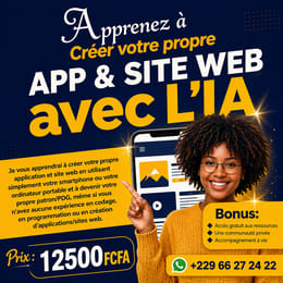 Créer des Sites Web Rentables avec l’IA, même si tu Parts de Zéro - Formation 100% Pratique