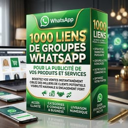 1000 Liens de groupe WhatsApp