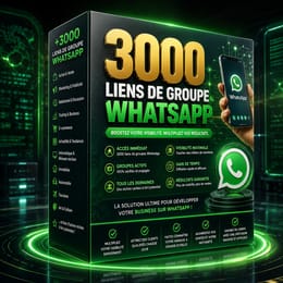 3000 Liens de groupes WhatsApp