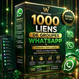 1001-2000 Liens de groupes WhatsApp v2