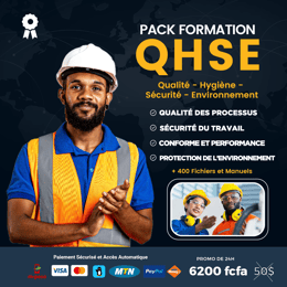 Pack complet Formation QHSE + Certification professionnelle (Même si tu débute)