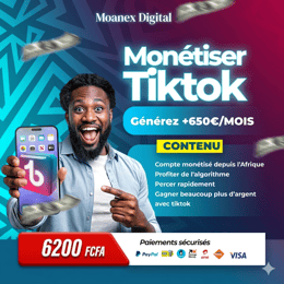 APPRENDRE TIKTOK MACHINE EN CASH EN AFRIQUE