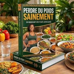 pedre du poids sainement en mangeant les plats Africain