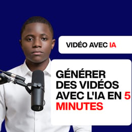 Générer des vidéos professionnelles avec l'intelligence artificielle en seulement 5 minutes