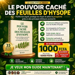 Guide Complet: Feuilles d’Hysope avec Psaumes pour Activer Prospérité et Protection