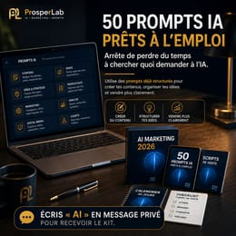 50 Prompts IA pour Coachs & Formateurs — Crée ton Contenu Marketing en 10 Minutes