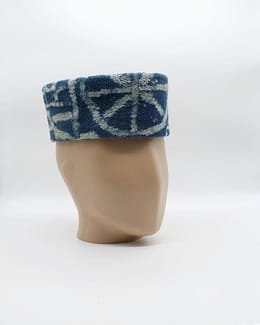 Bandeau / Chapeau traditionnel en tissu – Handmade Cameroun 🇨🇲