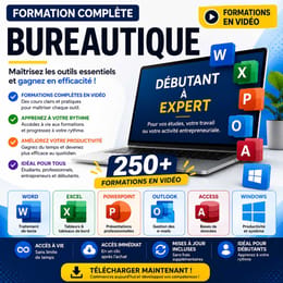Pack de Formation en Bureautique
