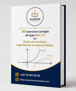 30 exercices corrigés corrigés sur les fonctions logarithmes nepériennes et Exponentielles