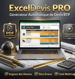 Fichier Excel Devis Construction Automatisé