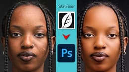 Retouche Automatique Pro avec Skin Finer