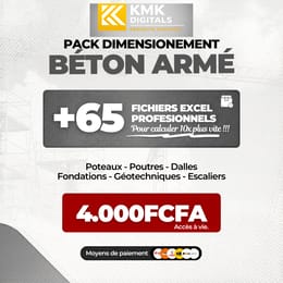 Collection de +65 Fichiers Excel Professionnels pour Vos Calculs de Structure