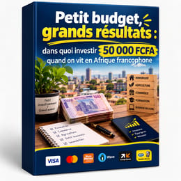 Petit budget, grands résultats : dans quoi investir 50 000 FCFA quand on vit en Afrique francophone