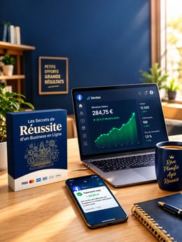 SECRETS DE RÉUSSITE D'UN BUSINESS EN LIGNE  "Lance ton business en ligne, même en partant de zéro"